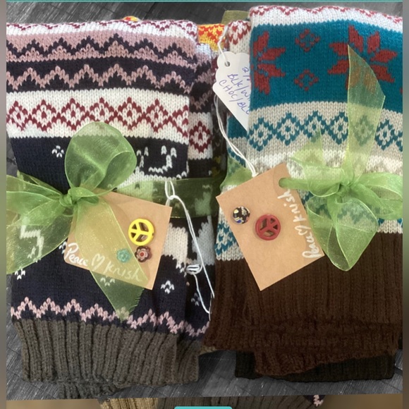 🌸🍁2 PACK Chunky Knit Leg Warmers - Picture 6 of 7